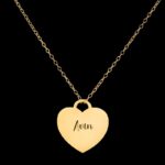 دستبند طلا اسم آوین