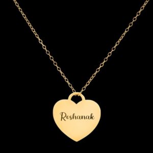 مدال طلا اسم روشنک