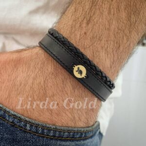 دستبند طلا طرح لاکپشت