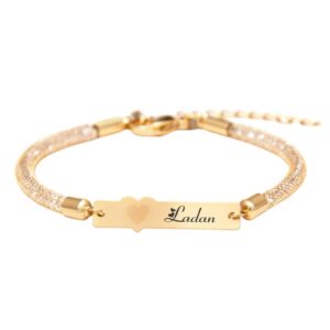 دستبند سوارسکی اسم لادن